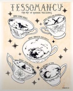 Witch Advice, Hellenistic Paganism, Witch Crafts Diy, Yaelokre Oc, Teacups And Saucers, Wiccan Magic, Witch Spirituality, Tea Reading, Magic Spell Book