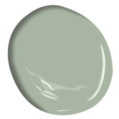 a gray paint with white trim on the top and bottom, in a round shape