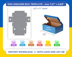 an open box with the instructions for how to make it