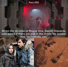 two different pictures with the same caption for each movie, and one has an alien like character