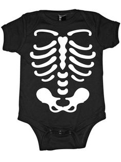 adorable Skeleton Baby, Pumpkin Onesie, Halloween Onesie, Black Button Up Shirt, Emily Rose