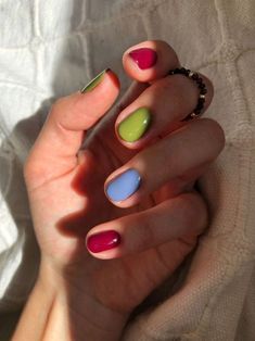 Nagellack Trends, Dream Aesthetic, Minimal Nails, Dots Nails, Nail Swag, Minimalist Nails, Dream Nails, Fire Nails, Funky Nails