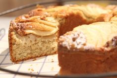 a close up of a cake on a plate