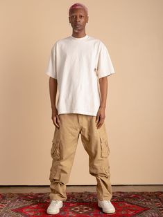 The 8 Pocket Cargo Pants, a streetwear essential. Designed with a relaxed fit throughout. These pants feature 2 pockets on each side seam, zipper fly and finished with riveting at the knee. Model is 6'0 wearing a size 32. Please see last slide for full size chart. Check out our other listings for more colors and other streetwear styles. For news and product updates give us a follow on instagram at brandonthorne.us. Urban Straight Leg Cargo Pants, Relaxed Fit Straight Leg Sweatpants With Multiple Pockets, Casual Relaxed Fit Cargo Pants With Hip Pockets, Casual Streetwear Parachute Pants With Cargo Pockets, Straight Leg Parachute Pants With Cargo Pockets For Streetwear, Urban Cargo Pants For Streetwear, Urban Cargo Style Pants For Streetwear, Casual Parachute Pants With Cargo Pockets For Streetwear, Urban Style Bottoms With Multiple Pockets