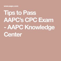 the words tips to pass apc's cpu exam - aaac knowledge center