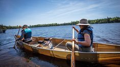 Two women in a kevlar canoe getting ready for a day trip into the Boundary Waters Canoe Wilderness Area, starting at Rockwood Lodge and Outfitters on Poplar Lake, off of the Gunflint Trail in Minnesota. Aluminum Canoe, Canoe Seats, Cascade Design, Cooking Kit, Dome Tent, Stay The Night, North Star