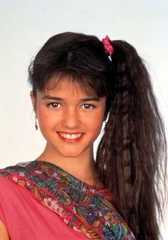 80s Ponytail, 80s Crimped Hair, 80s Tv Shows, Side Ponytails