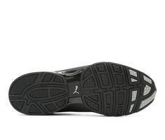 Elevate your style and comfort wearing the PUMA® Viz Runner! These durable sneakers have a combination upper, secure lace-up clousre, cushioned insole, durable outsole, and a breathable shoe lining for long-lasting comfort. Combination upper,Secure lace-up closure,Cushioned insole,Durable outsole,Breathable shoe lining,Padded collar and tongue,PUMA® branding details | Men's Puma Viz Runner Sneakers in Black/Silver Size 10 Medium Sneakers Puma, Breathable Shoes, Shoe Carnival, Comfort Wear, Pumas Shoes, Elevate Your Style, Running Shoes For Men, Your Style, Black Silver