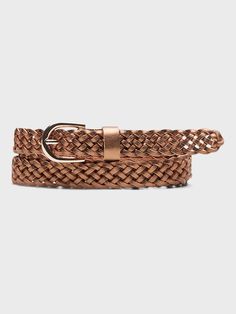 Skinny Braided Leather Belt | Banana Republic Braided Belts, Braided Leather Belt, Braided Belt, Braided Leather, Dressing Room, Belts For Women, Leather Belt, Banana Republic, Belts