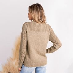 Looking for a sweater that combines effortless style with cozy comfort? The Round Neck Long Sleeve Knit Sweater is just what you need. Featuring a classic round neckline and ultra-soft knit fabric, it’s perfect for casual days or dressing up with accessories. Stay chic and comfortable, no matter the occasion. Product code: CAA06A4H043HH/CAA06A4H043BB/CAA06A4H043TT/CAA06A4H043VV/CAA06A4H043AA Textured Knit Sweater, Womens Khakis, Make Memories, Long Sleeve Knit Sweaters, Knit Turtleneck Sweater, Womens Crewneck, Wrap Sweater, Textured Knit, Long Sleeve Knit