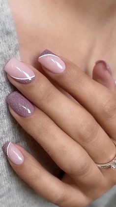 Natural Color Nail Designs, Nails For Moms Simple, Classy Gel Nail Designs, Mom Nail Ideas, Classic Summer Nails, June Nail Art, Subtle Nails