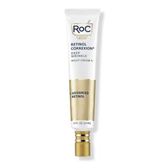 Roc Retinol Correxion, Best Retinol, Roc Retinol, Facial Wrinkles, Retinol Cream, Anti Aging Facial, Anti Aging Moisturizer, Deep Wrinkles, Anti Aging Treatments