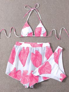 Product information: Pattern: Printing Applicable age: adult Pattern style: Europe and America Whether with steel tow: with chest pad without steel support Fabric name: polyester Fabric composition: polyester fiber (polyester) Applicable scene: swimming and wading Size Information: (CM) bust waist Hips S 86-96 66-69 93-95 M 91-94 71-74 98-100 L 98-101.5 77-81 100-104 XL 101.5-109 87-94 111-115 2XL 114 94 123 Note: 1. Asian sizes are 1 to 2 sizes smaller than European and American people. Choose Swimsuit Women, Fitness Tools, Swimsuit Set, Bodybuilding Workouts, Chest Pad, Three Piece, Look Chic, Yoga Clothes, Designer Collection