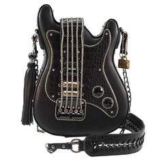 Turn It Up Handbag by Mary Frances Image 1 Mary Frances Handbags, Novelty Handbags, Music Bag, Guitar Bag, Mary Frances, Western Accessories, Estilo Punk, Cute Purses, Cute Bags