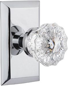 an image of a crystal door knob