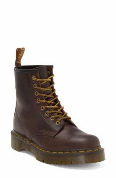 Dr. Martens Gender Inclusive 1460 W Boot | Nordstrom Gender Inclusive, Rock On, Leather Boot, Leather Boots, Womens Boots, Nordstrom, Boots, Leather