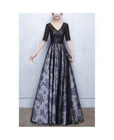 Buy long black unique floral prints aline vneck evening dresses at cheap price online. Free stable shipping and pro custom service since 2009. Elegant Floral Print V-neck Evening Dress, Fitted V-neck Evening Dress With Floral Print, Black V-neck Banquet Dress, V-neck Evening Dress With Floral Print, Elegant A-line V-neck Dress For Prom Season, Elegant A-line V-neck Dress For Prom, Elegant Floral Print V-neck Dress For Evening, Black A-line Evening Dress For Prom Season, Black A-line Evening Dress For Prom