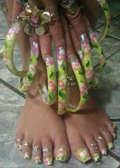 Really Long Nails, Long Fingernails, Nails Dip, Curved Nails, Acrylic Toes, Acrylic Toe Nails, Exotic Nails