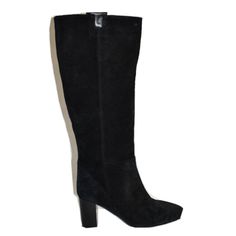 Aquatalia Delle Knee-High Suede Boots Black Size 10 Dd303 Msrp $695 No Shoe Box/Bag New Without Box-Never Worn-Guaranteed Authentic Classic Suede Knee-High Boots Embody Versatility. Suede Upper Almond Toe Side Zip Closure Rubber Sole Made In Italy Size Stacked Heel, 3" Shaft, 16.5" Leg Opening, 15" Black Low Heel Boots For Formal Occasions, Formal Heeled Boots With Suede Lining And Calf Leather, Formal Calf Leather Heeled Boots With Suede Lining, Elegant Black Block Heel Boots, Black Suede Heeled Boots With Suede Lining, Black Almond Toe Boots For Galas, Luxury Suede Heeled Boots For Formal Occasions, Elegant Black Low Heel Boots, Black Suede Heeled Boots With Leather Sole