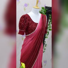 Baloon Sleeves For Blouse, Blouse Models For Fancy Sarees, Butta Hands For Blouses, Kerala Saree Blouse Designs, Cotton Blouse Design, Long Gown Design