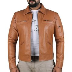 Season:Fall  Winter; Fabric:Faux Leather; Sleeve Length:Long Sleeve; Gender:Men's; Style:Classic,Casual,Fashion; Occasion:Vacation,Daily,Going out; Outerwear Length:Regular; Placket:Zipper; Function:Windproof,Warm; Pattern:Plain; Design:Pocket; Neckline:Lapel; Outerwear Type:Faux Leather Jacket,Biker Jacket,Motorcycle Jacket; Listing Date:09/11/2024; Bust:; Length:; Shoulder Width:; Sleeve: Winter Leather Biker Jacket With Faux Pockets, Solid Leather Jacket With Zipper And Long Sleeves, Fall Biker Jacket With Faux Front Pockets, Fall Faux Leather Biker Jacket With Pockets, Solid Color Long Sleeve Faux Leather Jacket, Biker Style Jacket For Fall, Monochrome Faux Leather Biker Jacket For Fall, Brown Leather Jacket With Zipper Closure, Faux Leather Jacket For Fall