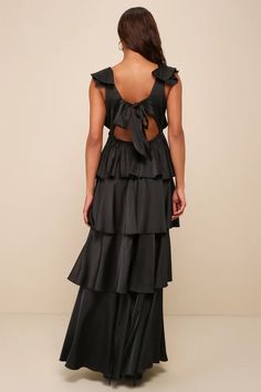 Formal Dresses | Sexy Women's Formal Gowns at Lulus Black Ruffle Bridesmaid Dresses, Black Summer Wedding Guest Dress, Black Formal Maxi Dress, Black Tie Summer Wedding Guest Dress, Black Bridesmaid Dresses Mismatched Classy, Halter Wedding Guest Dress, Black Tie Wedding Guest Dress Winter, Black Formal Dress Long Classy, Black Bridesmaid Dress Mismatched