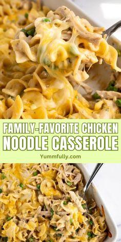 this family favorite chicken noodle casserole is so good and easy to make