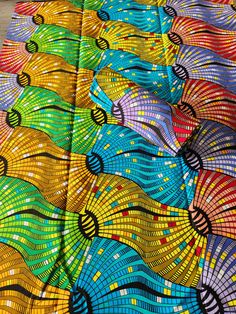 DESCRIPTION African Ankara Fabric. This is high quality African print is 100% cotton and it's 45 inches wide. It is used for making African Clothing, African quilts, & For Home decoration. FYI: Print is Double sided. The listing is for 3yards and 6yards Each piece of fabric measures: 105 - 108in by 45in for 3yards 210 - 216in by 45in for 6yards If you purchase more than one yard, you will receive one continuous piece. *If you require more than what I have listed, feel free to send me email. CARE Colorful Cotton Digital Prints, Cotton Multicolor Digital Prints For Festivals, Multicolor Cotton Digital Prints For Festivals, Multicolor Ankara Fabric For Traditional Styles, Multicolor Fabric With Traditional Patterns For Festivals, Traditional Multicolor Printed Art, Multicolor Batik Print On Ankara Fabric, Multicolor Cotton Fabric For Festivals, Traditional Multicolor Ankara Fabric And Notions