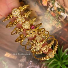 Bangles For Baby Girl Gold, Baby Bracelet Gold, Indian Dresses For Kids, Kids Gold Jewelry, Gold Bracelet Simple, The Bangles