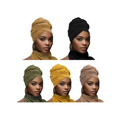 PRICES MAY VARY. Material: 5PCS (Black, brown, brown, green, yellow) 100% Plyoster,super soft,comfy,and stretchy,light and flexible,Elastic bandanas can be firmly fixed,perfect for all of your favorite wrap styles! Size:71''X 31.5'',Our stretch women's headscarves are large enough in size,and you can style and change it many different ways day by day,Even if you have thick or big hair,this scarf is enough! Styles: Enjoy your Various Hairstyles,be it long curls, braids, dreadlocks, loc.,tie,wrap Cheap Summer Headwrap One Size Fits Most, Trendy Cheap Headwrap With Matching Headband, Adjustable Trendy Headwrap At Affordable Price, Cheap Summer Headwrap, Dresses And Head Wraps, Cheap Trendy Headwrap With Matching Headband, Cheap One Size Headwrap With Matching Headband, Cheap Trendy Adjustable Headwrap, African Tribe Woman Costume