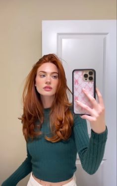 Natural Red Hair, Copper Hair, Cut My Hair, Orange Hair, Hair Inspo Color