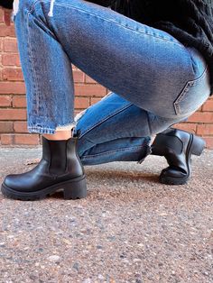 Black Betty Bootie Black Betty, Rodeo Queen, Boot Style, Soft Leggings, Chunky Boots, Spice Girls, Corduroy Jacket, Rubber Heels, Lug Sole