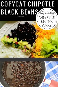 this copycat chipotle black beans recipe is so good and easy to make