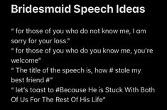 Maid Of Honor Speech Jokes, Sister Speech At Wedding Funny, Maid Of Honor Speech For Twin Sister, Maid Of Honor Speech For Mom, Hen Do Quotes, Maid Of Honour Speech Best Friends, Maid Of Honour Speech Sister, Sister Wedding Speeches Funny, Moh Speech Sister Example