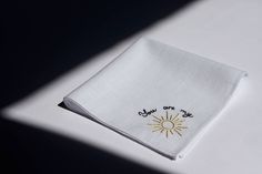 Summer White Handkerchiefs Gift, Hankerchief Embroidered For Men, Embroidered Text Cotton Handkerchiefs For Gifts, Embroidered Hankerchief, White Handkerchiefs With Embroidered Text As Gift, Gifts For Engaged Friend, Handkerchief Embroidery, White Embroidered Text Handkerchief Wedding Gift, Monogrammed Handkerchiefs