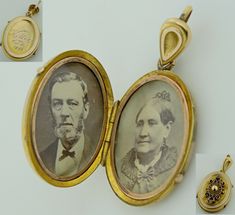 Vintage Victorian 1881 9k Gold with Pictures Locket Pendant Total Pieces / Set 1 Material 9k Yellow The content of the Set 1  Locket Pendant Total Weight of the Set 10 Grams Size 32 mm without bail x 23.90 mm width approx. Condition Excellent Condition Inventory #CO-572-213952 Shipping FREE SHIPPING Returns 30 Days   Our Price : $1595 or Best Offer PLEASE CHECK ALL THE PICTURES FOR DETAILS. THIS ARE PICTURES OF ACTUAL ITEM. 100% Authentic or money back guaranteed. If you have any problems with the item you received, please send us a message before leaving feedback so we can resolve it.  ESTATES CONSIGNMENTS          1500 Contra Costa Blvd. Pleasant Hill, CA, 94523                                     Estates Consignments is a full-service jewelry and watch store located at 1500 Contra Costa Antique Gold Elegant Jewelry For Memorial, Elegant Antique Gold Jewelry For Memorial, Elegant Antique Gold Collectible Jewelry, Elegant Hallmarked Antique Gold Jewelry, Elegant Antique Gold Hallmarked Jewelry, Formal Antique Gold Hallmarked Jewelry, Antique Gold Oval Jewelry For Formal Occasions, Victorian Yellow Gold Oval Jewelry, Victorian Oval Yellow Gold Jewelry