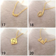 This necklace is a piece of our new collection of Allah necklace made from sterling silver and 14k gold. The collection includes different designs that suit all tastes Kufi/calligraphy, heart/rectangle/triangle shapes, tiny/big sizes. Here is the link for the full collection: https://etsy.me/2Swd0lP All the designs can be made as necklace, bracelet, and earrings. If you also want a complete set that includes a necklace, a bracelet and earrings please get in touch with us. We accept custom orders Symbolic Jewelry With Unique Variations For Gifts, Elegant Necklaces With Unique Variations For Everyday Wear, Elegant Everyday Necklaces With Unique Variations, Elegant Necklaces For Everyday Wear, Symbolic Jewelry With Delicate Chain For Gift, 14k Gold Square Pendant Necklace For Gift, Symbolic Jewelry As A Gift With Delicate Chain, Symbolic Jewelry Gift With Delicate Chain, 14k Gold Charm Necklace With Square Pendant For Gift