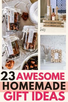 homemade gift ideas for the home