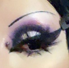 Purple Makeup, Edgy Makeup