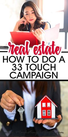 the real estate how to do a 3 - touch campaign