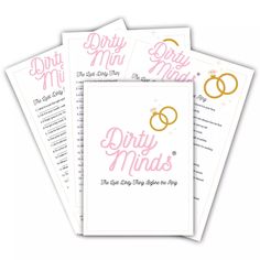 Tdc Games Dirty Minds Bachelorette Party Games For Adults, Bridal Shower Games Quiz With Naughty Clues For 25 Guests, Adult Games For Game Night : Target Bachelorette Lingerie Game, Lingerie Party Games, Games For Game Night, Diy Bachelorette, Couples Games, Moh Duties, Adult Card Games, Party Games For Adults, Rodeo Bachelorette