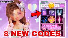 HOW TO GET ALL 8 NEW *SECRET* CODES AND FREE VIP IN DRESS TO IMPRESS 🤫 Dress To Impress Free Play Ideas, What Are The New Dress To Impress Codes, Prom Dress To Impress No Vip, Fashion Famous Codes, New Codes For Dress To Impress, How To Get Vip In Dress To Impress, Codes For Dress To Impress New Update, Dress To Impress Secrets, All The Codes In Dress To Impress