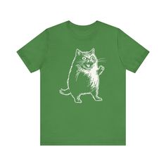 Crazy Cat T-Shirt Funny and Quirky Design Unleash your playful side with our Crazy Cat T-Shirt 🐱🎉. This fun and quirky design features a wildly excited cat, perfect for those who love to show off their unique sense of humor. Made from soft, high-quality fabric, this tee ensures comfort and durability for all-day wear. Whether you’re a cat lover, enjoy humorous graphic tees, or just want to make a bold statement, this Crazy Cat T-Shirt is a must-have addition to your wardrobe. Make everyone smi Excited Cat, 2020 Vision, Meet Friends, Cat T Shirt, Quirky Design, Just Relax, Cat Stuff, Crazy Cat, T Shirt Funny