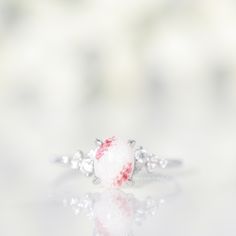 Wings Of An Angel, Dainty Band, Special Ring, Pregnancy Test, Rough Diamond