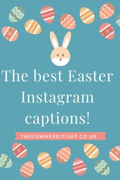 the best easter instagram captions