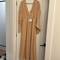 Brand: Noon By Noor Size: 10 Condition: Nwt Color: Nude Retail: $399 Wedding Guest Dress, Gala, Party Formal Beige Maxi Dress For Fall, Cream Maxi Dress For Fall Party, Fall Party Maxi Dress In Cream, Elegant Neutral Dress For Date Night, Beige Fall Wedding Dress, Fall Wedding Beige Dress, Elegant Apricot Maxi Length Dress, Elegant Apricot Maxi Dress For Party, Beige Maxi Dress For Date Night In Fall