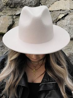 Effortless everyday style calls for the Wes Fedora. This classic flat fedora with a stiff flat brim is a must have for any closet. Brim is 3" wide Crown is 5.25" high 100% Australian wool Adjustable hidden band to get just the right fit Gigi Pip, Wide Brim Fedora, Fedora Hat, Wide Brimmed, Everyday Style, Headdress, Fedora, Everyday Fashion, Must Haves