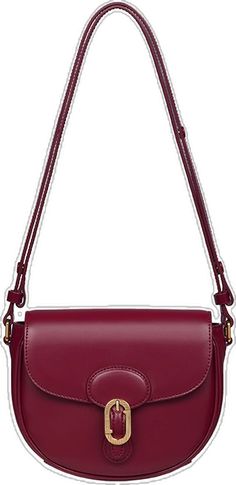 Elegant Red Saddle Bag With Gold-tone Hardware, Elegant Burgundy Flap Bag For Travel, Chic Burgundy Satchel, Red Saddle Bag For Formal Occasions, Formal Burgundy Shoulder Bag With Adjustable Strap, Formal Burgundy Crossbody Flap Bag, Burgundy Crossbody Flap Bag For Formal Occasions, Elegant Burgundy Rectangular Flap Bag, Elegant Burgundy Flap Bag With Detachable Strap