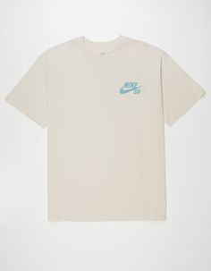 Nike Sb Logo Tee. Nike Logo Screened On Left Chest. Crew Neck. Short Sleeve. Woven Nike Logo Tag On Hem. 100% Cotton. Machine Wash. Imported. Nike T-shirts, Graphic T-shirts, Nike Tee Shirts, Nike Sb Chron 2 Canvas, Baggy Tshirt, Sb Logo, Nice Shirts, Cute Tees, Grafic Tees