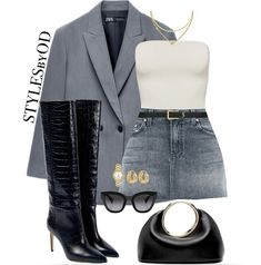 @| stylesbyod Oversized Blazer Dress Outfit, Blazer Outfits For Women Classy, Black Blazer Outfit, Blazer Outfits For Women, Classy Work Outfits, Causual Outfits, Oversized Blazer, Blazer Outfits, High Fashion Street Style